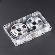 DIY 홈메이드 알루미늄 릴 카세트 46분 빈 오디오 녹음 카세트 테이프, 13.pionerSilver, pioner-Silver, 1개