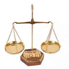 정의의여신 저울 변호사 2종 법률 선물 인테리어 사무실 개업 디케 수평 균형 법원 양팔, A. 정의의여신 저울 광택