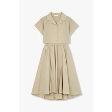 [백화점 홈쇼핑 정품] 지컷 오픈 카라 셔츠 레이어드 원피스 7295237103