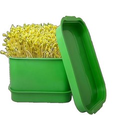 일라디 대형 콩나물 재배기 가정용 콩나물 키우기 용기, 받침대+모종상자 +뚜껑