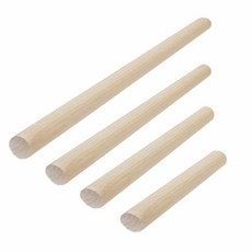 위블리 원목 밀대 4cm, R24미니 캄멜360