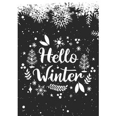 Hello Winter: Art of Coloring snowflakes: 50 Images to Inspire Creativity and Relaxation Paperback, Independently Published, English, 9798564487115