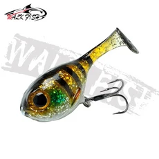 WALK FISH 소프트 루어 Balloonfish 60mm 9.7g 1pcs 모든 물고기를위한 후크가있는 Deraball 인공, 02 A 1