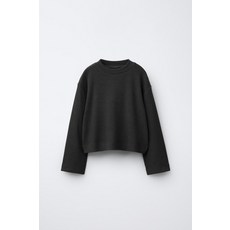 [국내배송] 자라 ZARA 소프트 터치 티셔츠 - 콜 그레이 938067