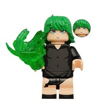 원펀맨 대머리 제노스 토네이도 미니 빌딩 블록 피규어 세트 애니 호환 캐릭터 장식, K2268 토네이도