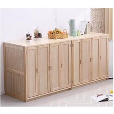 조립식 이불장 세로 수납장 안방 장농 발코니 간이 원룸, 100x60x90 내추럴 우드 루버 칸막이