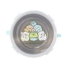 San-X 兒童餐碗 雙耳隔熱碗, 1個, 角落生物-冰淇淋（藍色）