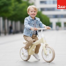 삼천리자전거 유아용 베베몽 밸런스바이크 보호대증정, 1개, 70cm, 아이보리