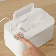 물티슈 워머 화이트