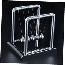 물리법칙 시연 장치 진자 운동 충돌 실험 도구 책상 위 과학 교육 인테리어 장식, 진자운동