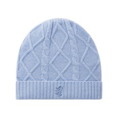 프링글오브스코틀랜드 케이블 니트 캐시미어 비니