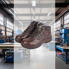 방한안전화 255mm 브라운 미끄럼방지작업화 작업화 작업신발 용접안전화 용접용안전화 작업용안전화