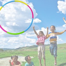 초등학생 학교 체육수업 사이즈 조절 홀라후프 7단