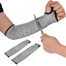 엣지릴렉스 베임 방지 팔토시 작업 현장용, 4개, 실버