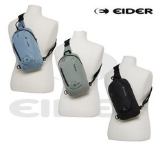 아이더 [매장정품] 경량성이 우수하고 언제 어디서든 가볍게 착용 가능한 (더캉테) 남성 여성 공용 슬링백 3가지색상! [DUA25B07][NC불광], Black-(Z1)