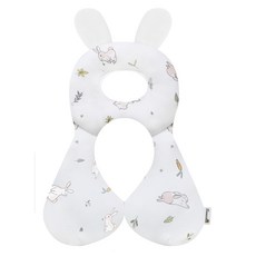 보니숑 신생아 아기짱구베개 메쉬, 큐티레빗, 1개