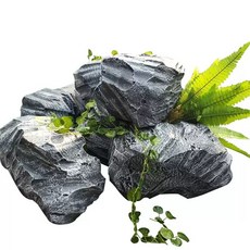 인조돌 가짜바위 정원 화단 꾸미기 조경석 야외 인테리어 데코 마당 장식 경계석 마당돌 소품, FREE, 40x50x30-가격문의
