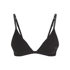 칼 라거펠트 로고 디테일 트라이앵글 브라