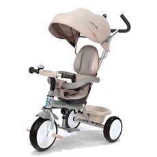 제스터 유아용 지오스 T300 플러스 세발자전거, 멜란지오트밀, 1개