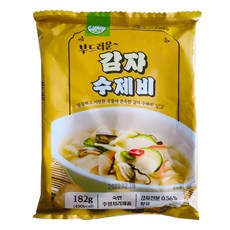 부드러운 감자수제비 182g (1인분) _소스포함, 1개