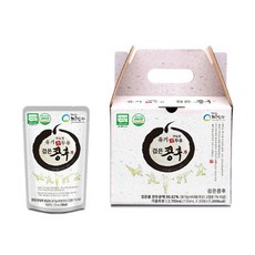 유기하늘빛 전두유 검은콩후 담백 유기농무첨가 HACCP, 80팩, 135ml