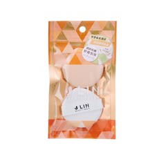 【J-LIN】微氣孔控量粉撲 - 氣墊粉撲 控油 乾濕兩用 彩妝工具, 1個