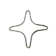 FW 모카포트 받침대 전용 삼발이 가스레인지 스텐 사각, 1개