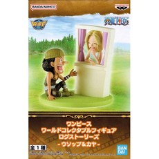 BANPRESTO 航海王 WCF LOG STORIES 騙人布&可雅 公仔, 1個