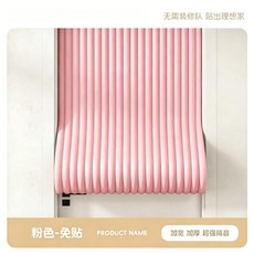 隔音棉 自粘門貼 高密度臥室隔音降噪, 升級加厚款 淺粉色 高密度隔音降噪+環保, 10Cm寬*2M長 雙效降噪//環保好, 淺粉色