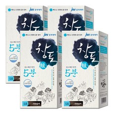 JW중외제약 창포단 염색제, 5호 자연갈색, 4개