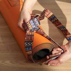 컬러힐 요가 매트 스트랩, 나디 블루
