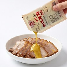 범아 미미 겨자소스 20g x 200개 고기엔 양파 절임 소스, 1개, 4kg