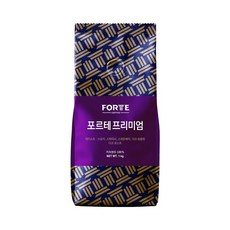 포르테 프리미엄 에스프레소 원두 1kg, 2개