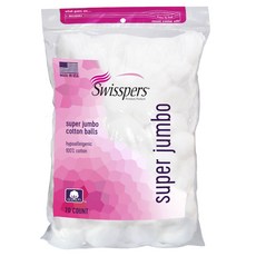 Swisspers 超級特大化妝棉球 70入, 1個