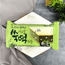 서주 샌드아이스크림 아이스크림도매 눈부신 맛 쑥이랑떡이랑 샌드 24개 서주아이스크림, 180ml