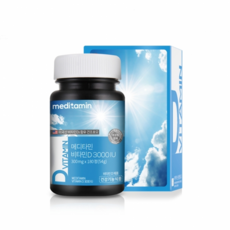 메디타민 비타민D 3000IU, 1개, 54g 헬스_건강식품/비타민/미네랄 반품 최저가 15,980원