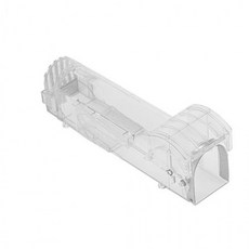 DUGNMARKT 자동 쥐덫 쥐잡이 통로 쥐망 쥐틀 효과적인 쥐퇴치기 쥐끌림이 쥐트랩 두더지덫 쥐제 거기, 1개, 블랙투명