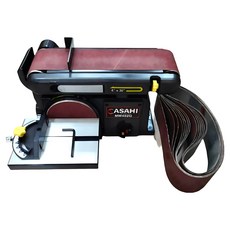 ASAHI砂帶機，金屬木工研磨工具，DIY砂紙機，帶盤砂磨機, 1個
