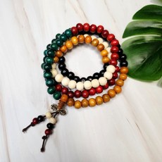 금강저 108염주 8mm 오색목, 상세페이지 참조, 상세페이지 참조, 상세페이지 참조