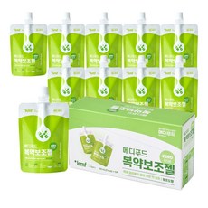 메디푸드 복약보조젤 물 없이 약먹기 청포도향, 10개, 100ml