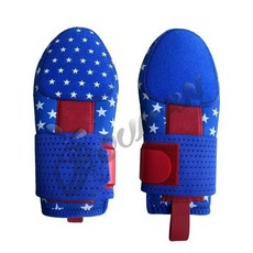 탄력 야구 소프트볼 슬라이딩 장갑 청소년 보호, 1개, 17. 사파이어 블루/화이트 5성 청소년