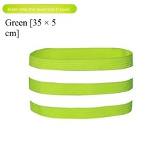 LED 러닝 조끼 USB 충전식 반사 빛나는 스트랩 높은 가시성 야간 라이딩 의류 탄성 밴드, 1)A, 1개
