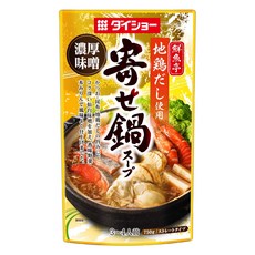 DAISHO 大逸昌 濃厚味噌風味什錦鍋湯底, 1包, 750g
