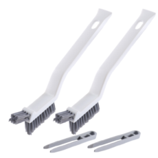 블룸써니 욕실 싱크대 틈새 브러쉬 2p 세트, 화이트, 1세트