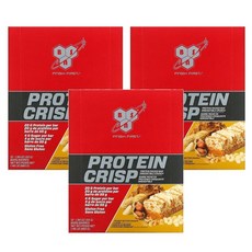 BSN 비에스엔 프로틴 크리스프 땅콩버터 크런치 12p 660g, 3개