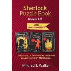 (영문도서) Sherlock Puzzle Book (Volume 1-3): Compilation Of 3 Books With Additional Bonus Contents By M... Paperback, Independently Published, English, 9781796698800