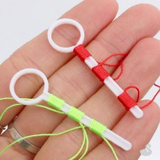 SS 면사 매듭 찌낚시 수심 측정 낚시 스토퍼 레드 잉어낚시