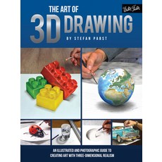 (영문도서) Art of 3D Drawing: An Illustrated and Photographic Guide to Creating Art with Three-Dimension... Paperback, Walter Foster Publishing, English, 9781633221710