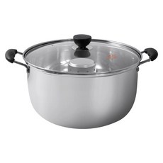 퀸센스 IH 인덕션 빨래솥 DO 스텐 양수 빨래삶는솥 냄비, 34cm, 34CM, 1개