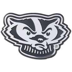 Rico Industries NCAA 텍사스 A&M 애기스 크롬 마감 자동 엠블럼 3D 스티커 실버 143610